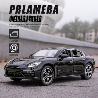 ╭。BoBo媽咪。╮車致模型 1:32 保時捷 帕納美拉 Porsche Panamera 六開門 旅行房車 聲光回力