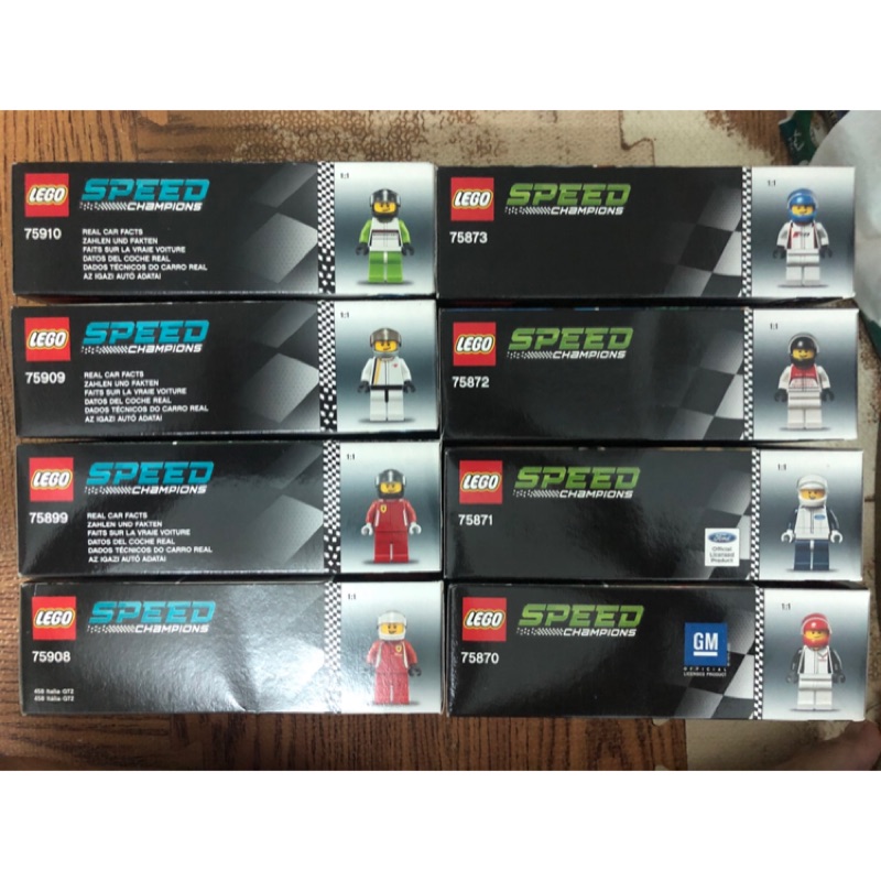 Lego 樂高 Speed Champions 賽車系列 75870～75873 75908～75910 75899