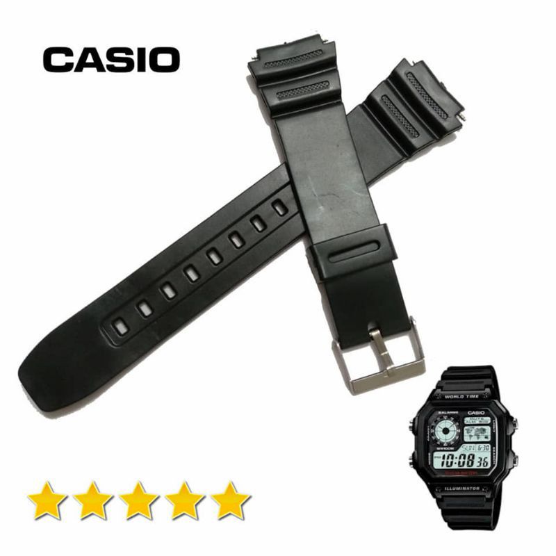 卡西歐 AE 1200 錶帶卡西歐 AE 1200 原裝錶帶