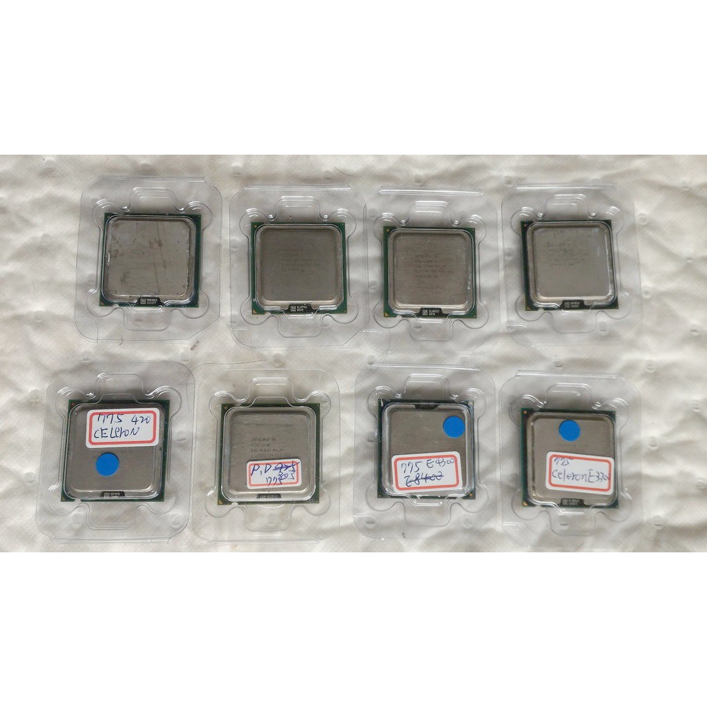 Socket 775 腳位 CPU E3300 E3400 E4300 Pentium 805 Celeron D