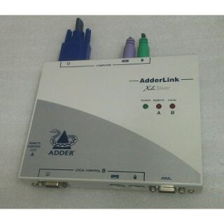 🌞ADDER ADDERLINK XL SILVER ALSTX/ALSRX 遠端控制計算機或KVM切換器 RS232