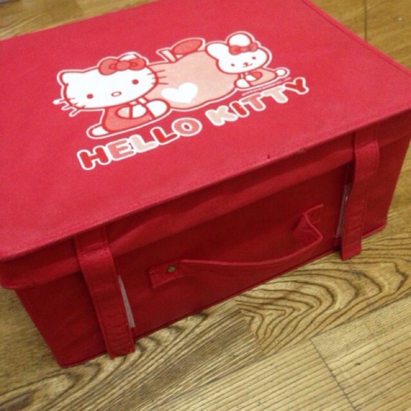 Hello Kitty 不織布收納箱 置物箱 蝦皮購物
