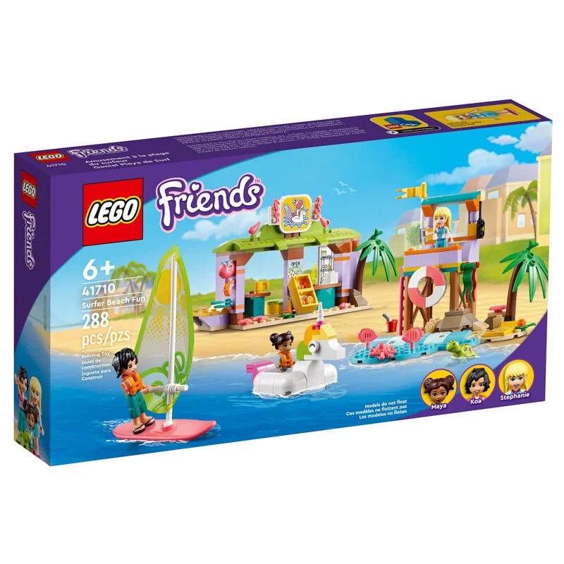 樂高LEGO Friends系列 趣味海灘衝浪 41710