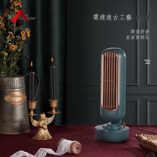 🍃現貨🍃Wusteg✨水氧機 噴霧器空氣凈化 塔式風扇噴霧辦公室小型超靜音臥室家用二合一復古加濕器風扇USB