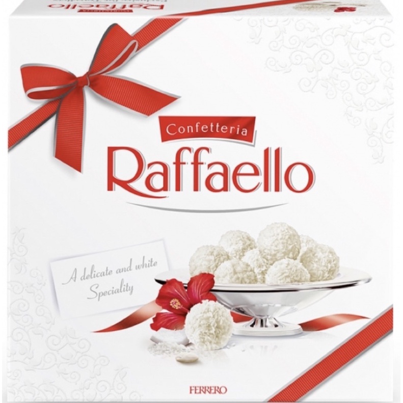 【現貨】巧克力 義大利 Ferrero Raffaello 費列羅 雪莎巧克力24入 金莎巧克力 拉斐爾巧克力