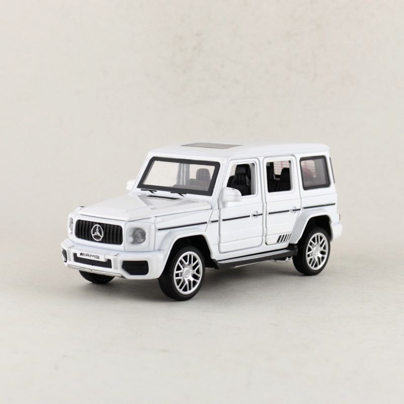 「車苑模型」天鷹仿真合金兒童玩具汽車模型BENZ G63 AMG 仿真合金越野車