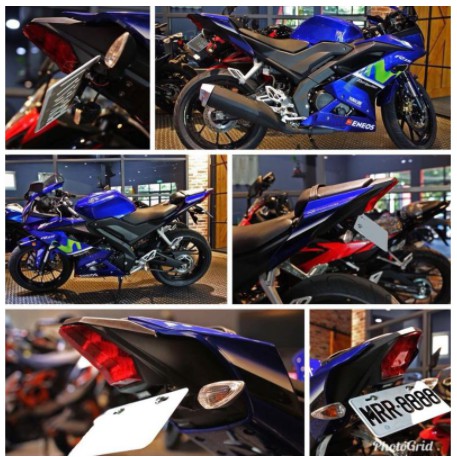 【KIRI】 鬍鬚牌 Yamaha YZF-R15 R15V3 R15 V3 固定式 後牌架 短牌架 短牌