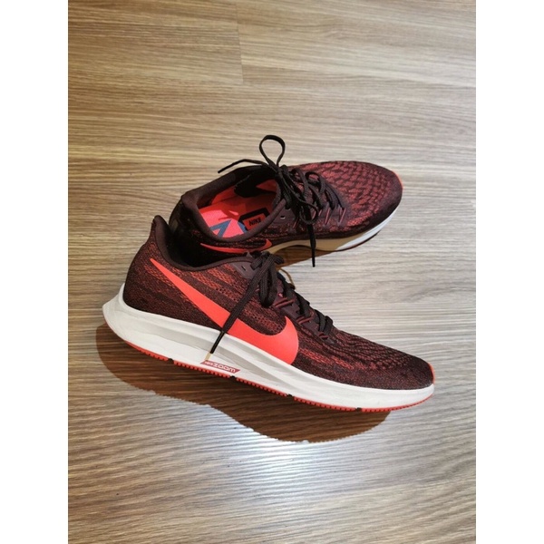 (保留aliaqu中）二手Nike ZOOM PEGASUS 36男跑鞋 US 9