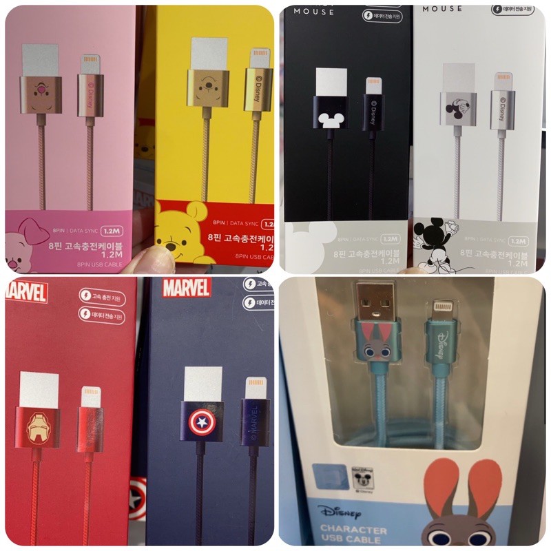 Be Woman 8 30更新韓國大創daiso Usb 充電線傳輸線蘋果iphone 迪士尼辛普森 蝦皮購物