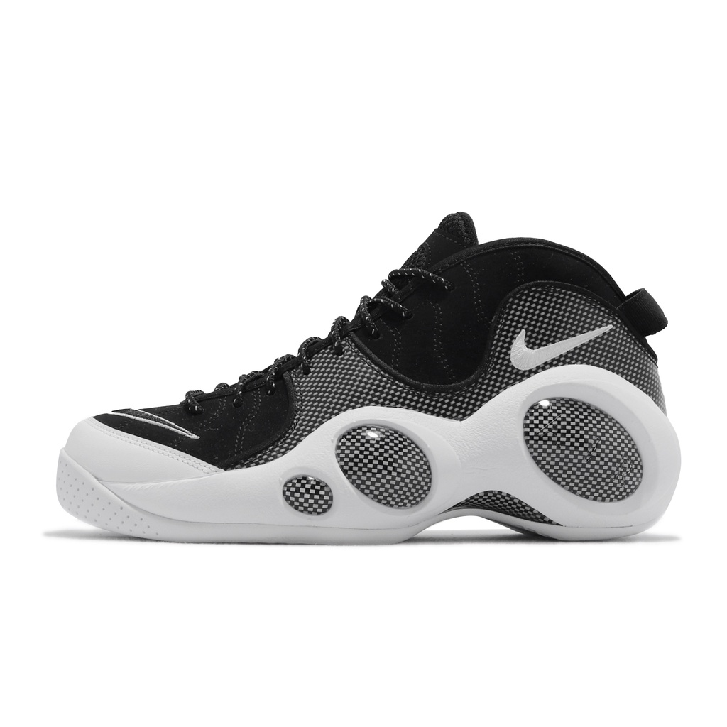 Nike Air Zoom Flight 95 OG 復古 籃球鞋 車輪鞋 黑 白 男鞋【ACS】 DM0523-001
