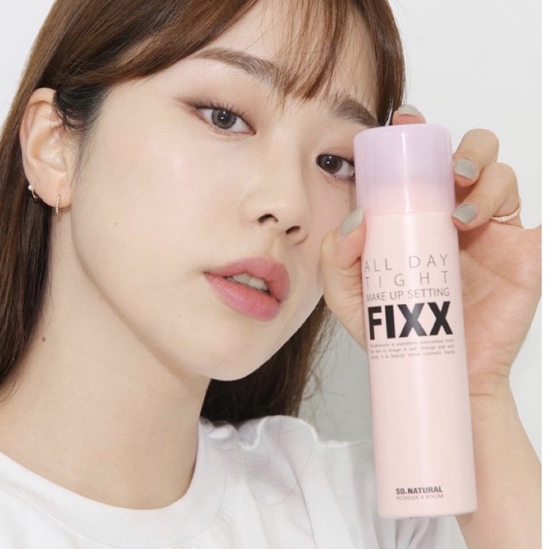 夏天必備！So natural FIXX 韓國評價第一名 定妝噴霧 持妝噴霧 減少戴口罩脫妝  FIXX 定妝