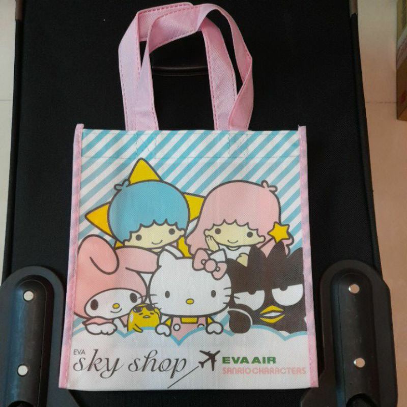 長榮航空 Hello kitty  環保購物袋
