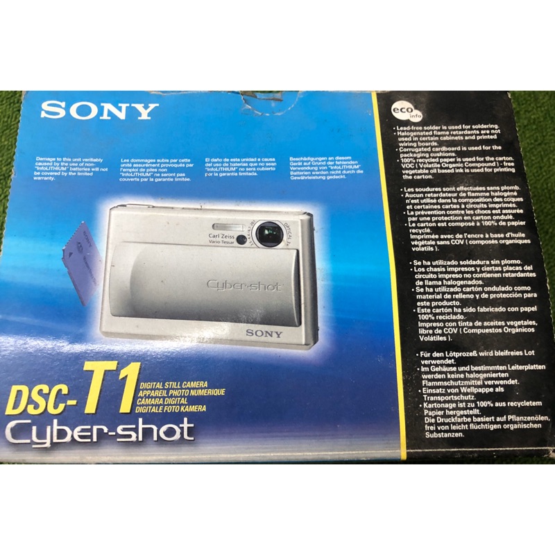 故障品/零件機Sony Cybershot DSC-T1 數位相機