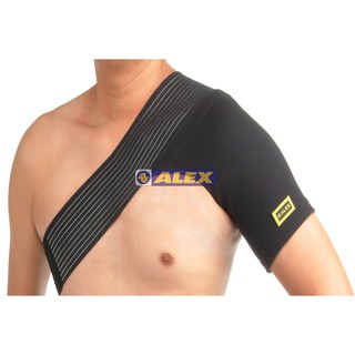 【ALEX】 竹炭人性化護肩(只) H86 H-86 專業運動 穿戴舒適