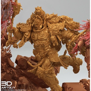 Tazo工坊[3DA] Berserker Diorama狂戰士場景 3D列印模型GC10