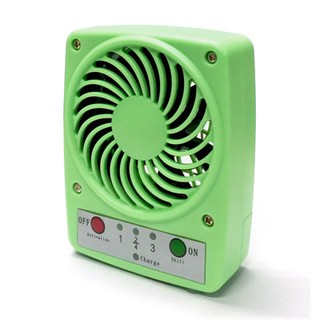 三段風速USB充電行動小桌扇 可當行動電源