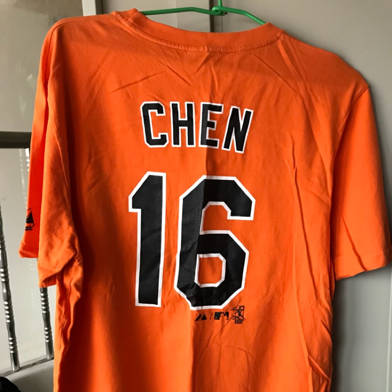 陳偉殷 巴爾的摩金鶯隊背號T恤 主場橘 美國大聯盟 MLB 創信 號碼衣 棒球衣 台灣之光