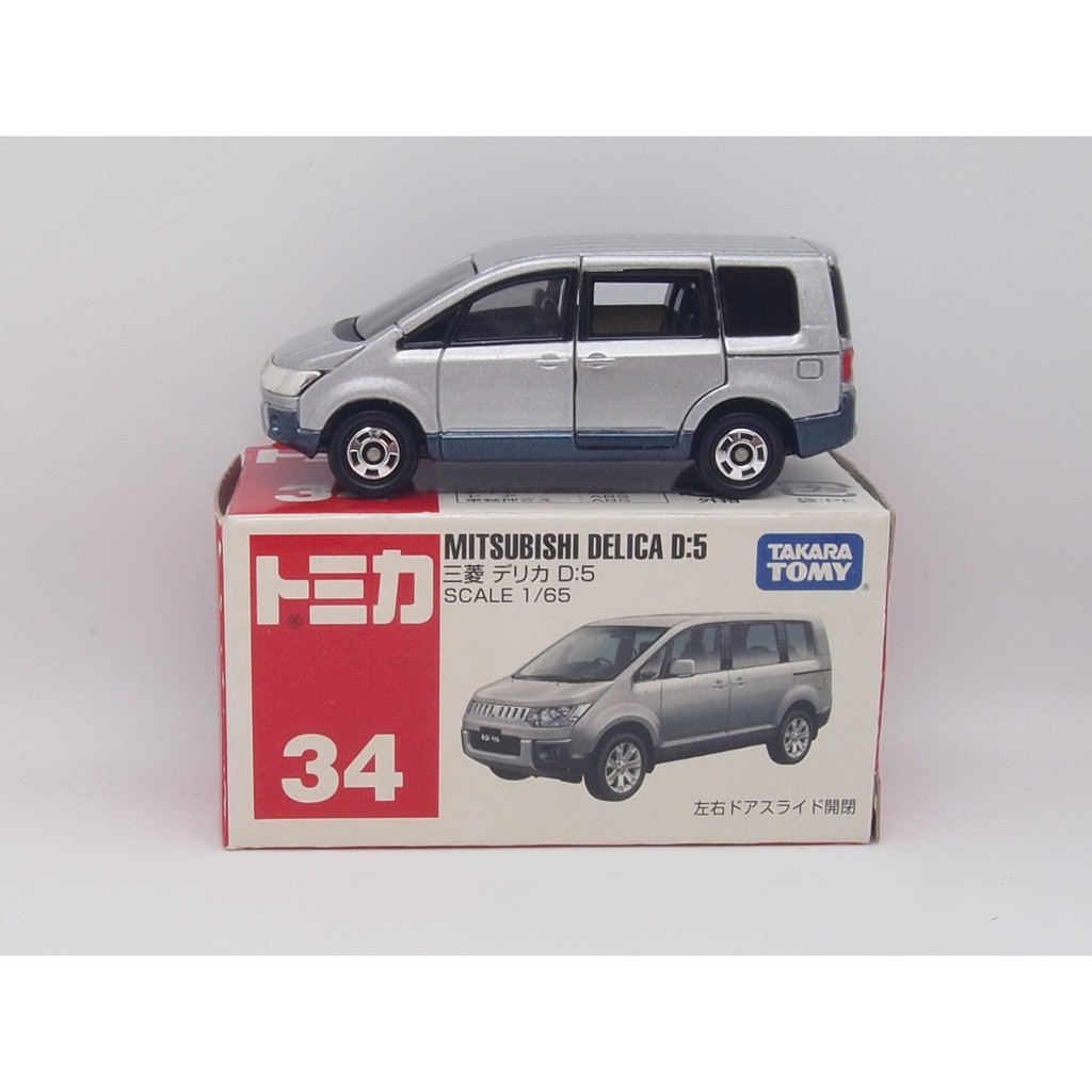 Tomica 34 MITSUBISHI DELICA D:5 No.34