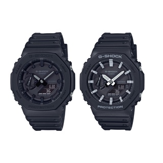 CASIO 卡西歐 G-SHOCK 雙顯電子錶 全黑款 (GA-2100-1A1/GA-2100-1A) 全黑兩色可選