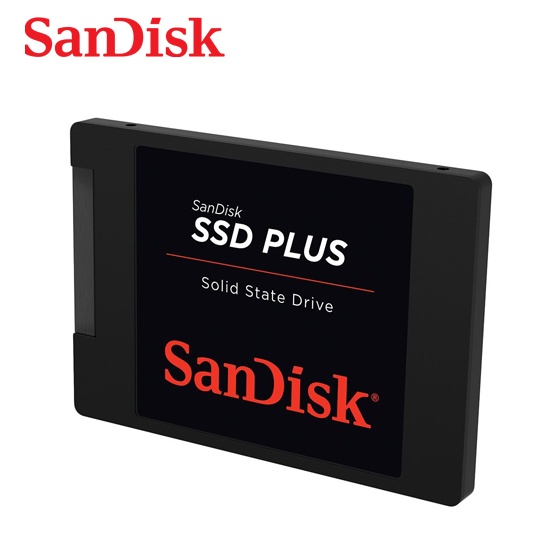 【台灣保固】SanDisk SSD Plus 1TB 2TB 2.5吋 固態硬碟 SATA III 速度545MB