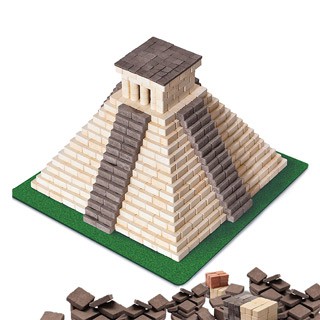 【Wise Elk】  小麋鹿 益智手作陶瓷磚 磚塊積木 建築積木 DIY小磚塊 迷你磚 模型 瑪雅金字塔