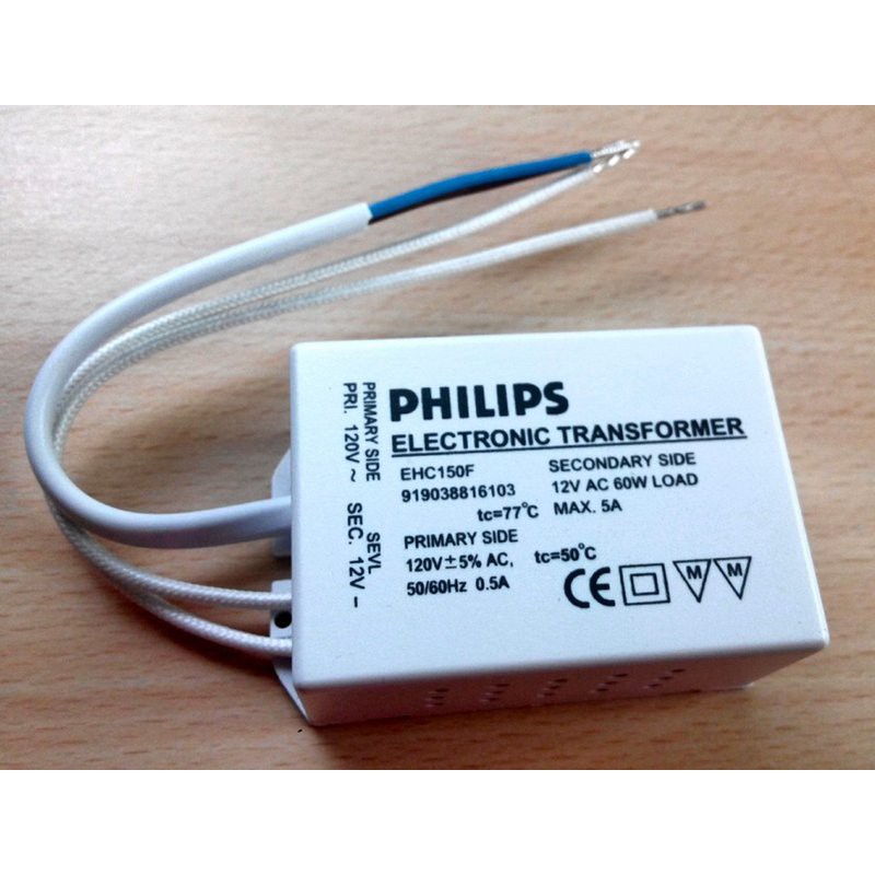 PHILIPS EHC 150F BLP EN-12P AC120V 35-60W LED 專用AC變壓器 (可調光)
