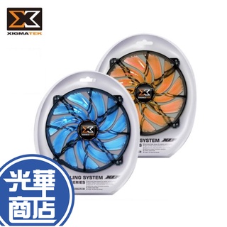 XIGMATEK 富鈞 XLF-1706 170mm 機殼風扇 800 RPM LED FAN 紅 藍 光華商場