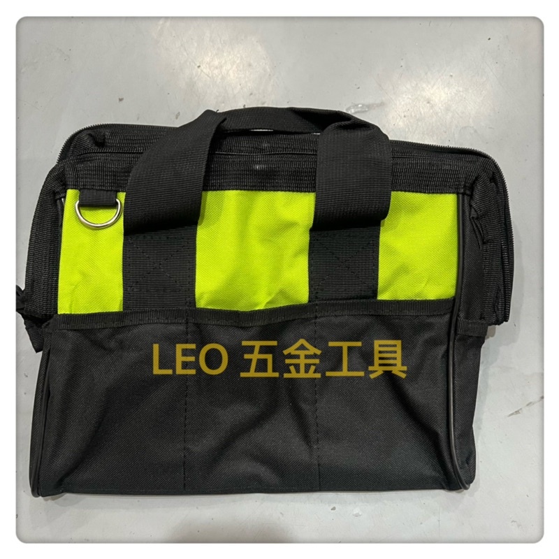 (LEO五金工具)附發票 日式硬架工具袋 MB-330G 手提式 附背帶 水電袋 工具包 電工袋 水電工具袋 袋插