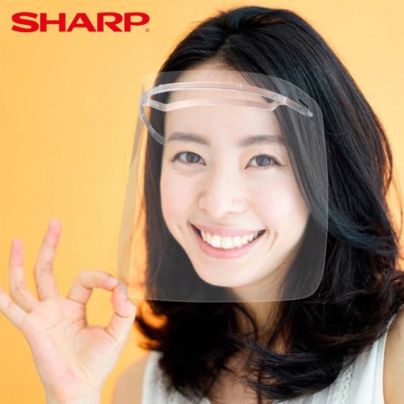 ［預購］SHARP 夏普 奈米蛾眼科技防護面罩 郭台銘 賈永婕 戴資穎配戴