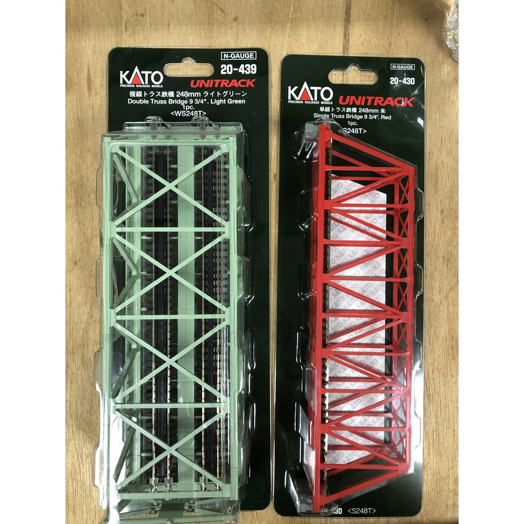 東方模型 Kato 430 439 單線 複線鐵橋248mm 蝦皮購物