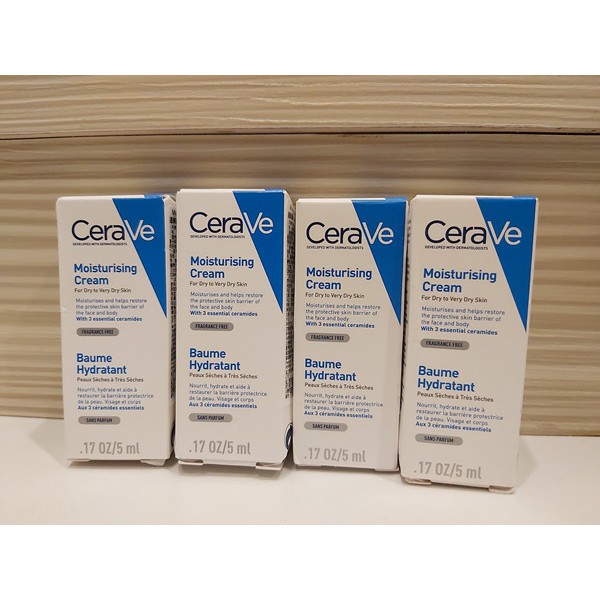 CeraVe 適樂膚 長效潤澤修護霜 5ml /長效清爽保濕乳 5ml /全效超級修護乳 1.5ml