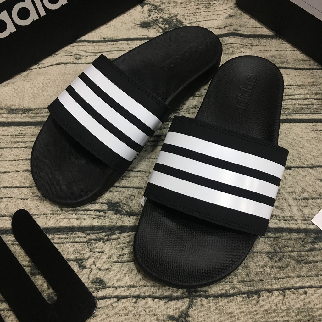 SPORT STYLE】 ADIDAS ADILETTE COMFORT 軟底運動拖鞋黑男鞋AP9971 | 蝦皮購物