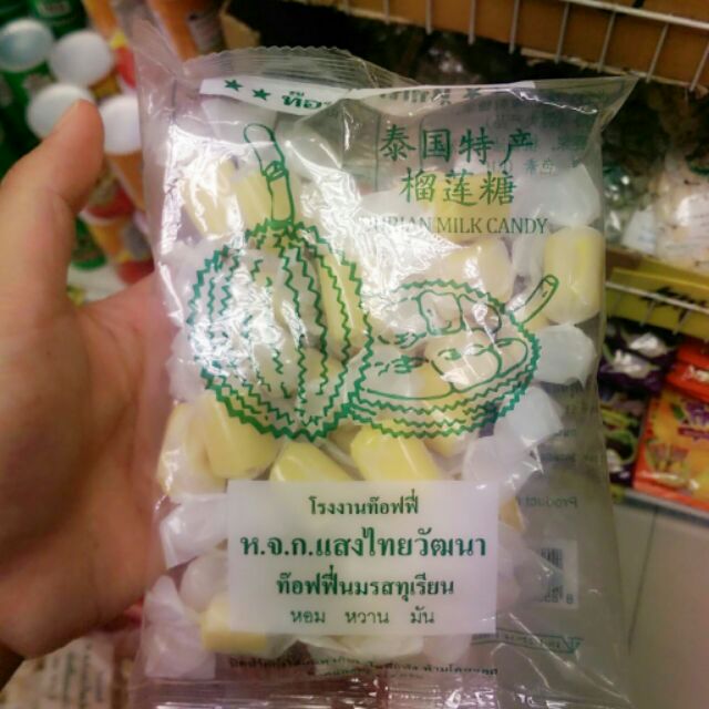 🌻正泰貨🌻泰國特產榴槤糖椰子糖，110g