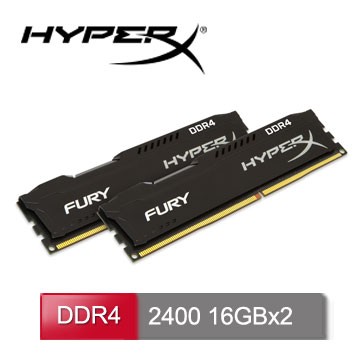 HyperX FURY DDR4-2400 32GB(16GBx2)