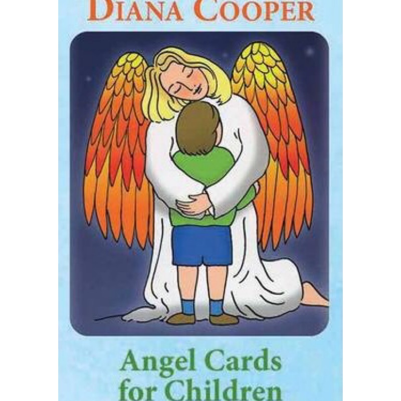 中311【佛化人生】現貨 正版 黛安娜庫柏兒童天使卡  Angel Cards for Children 送中文電子檔