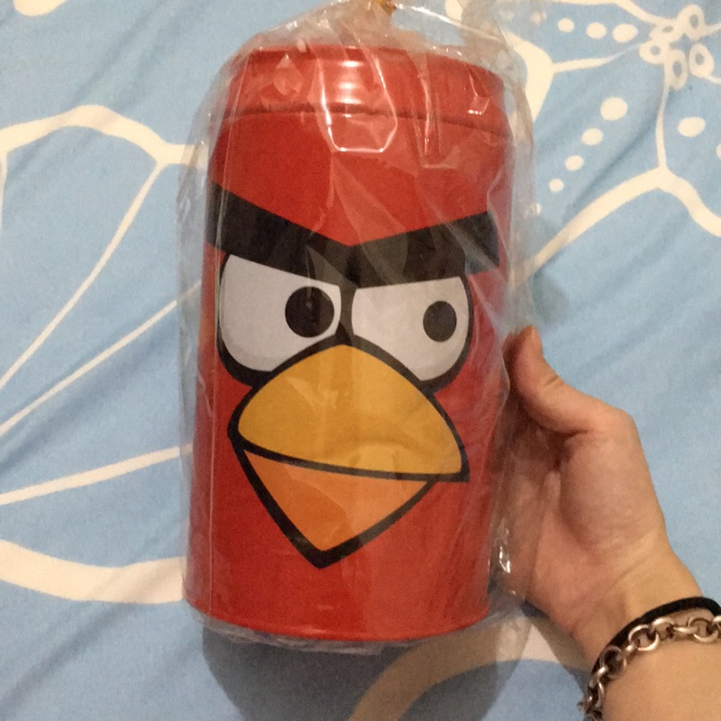 全新Angry Birds紅色憤怒鳥可樂罐存錢桶
