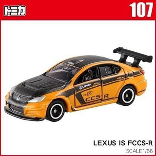 TOMICA 火柴盒小汽車 TM107 107 LEXUS IS FCCS-R 日本 TOMY 多美小汽車