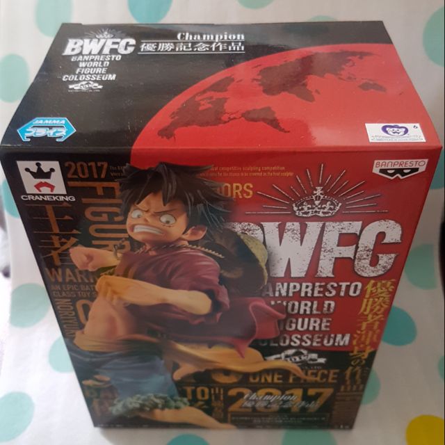 代理版 航海王 海賊王 BWFC 世界大賽 優勝作品 造型師 造形師 魯夫 路飛 景品 公仔 One Piece