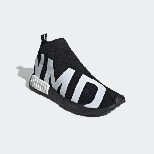 小八】Adidas NMD CS1 PK Black 黑大LOGO 大NMD EG7539 | 蝦皮購物