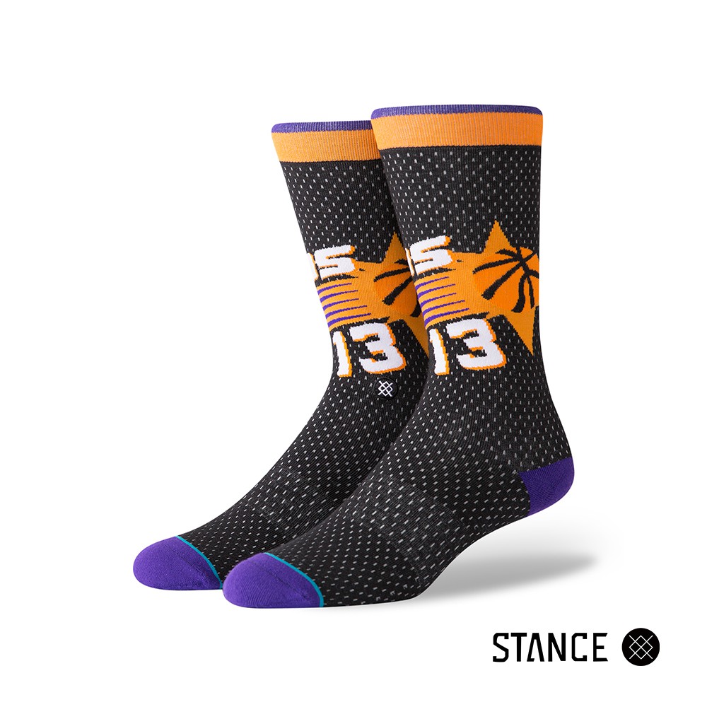 美國 STANCE SUNS 97 HWC 男襪 NBA鳳凰城太陽隊 Steve Nash13號球衣  HWC系列（M）