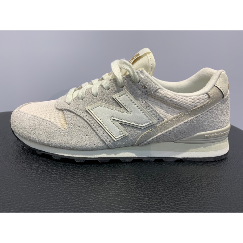 NEW BALANCE 休閒鞋 運動鞋 女 紐巴倫 經典款 麂皮 簡約 球鞋 穿搭 黑 米白 WL996VHA