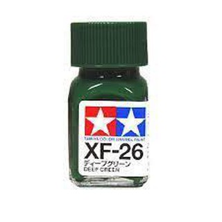 (大鳥叔叔模型) 田宮 TAMIYA 80326 XF-26 深綠色消光 油性 琺瑯漆 10ml