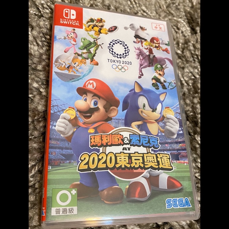 switch game 瑪利歐&amp;索尼克2020東京奧運 SEGA多人遊戲