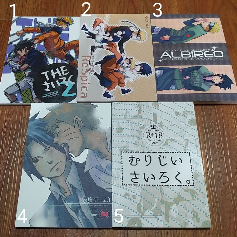 火影忍者 二手日文同人誌 鳴佐漫畫再錄集 合本合誌 ナルサス NARUTO 鳴人佐助 BL同人 二手同人