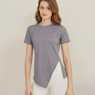S2N MY TODAY 窈窕側開岔上衣 Gray T280