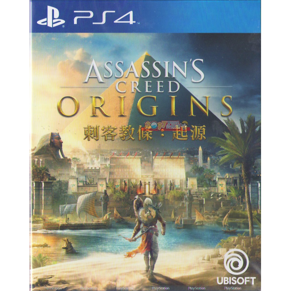 全新未拆 PS4 刺客教條：起源 中文英文亞版 Assassin's Creed: Origins