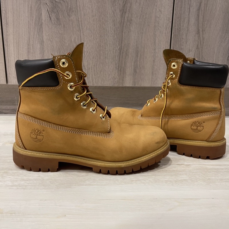 Timberland 男款小麥黃經典防水6吋靴 10061713 登山鞋