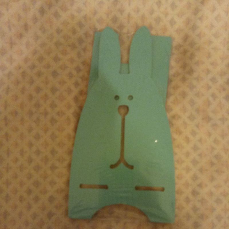 可愛韓風創意木質兔兔 手機架 懶人支架 名片架