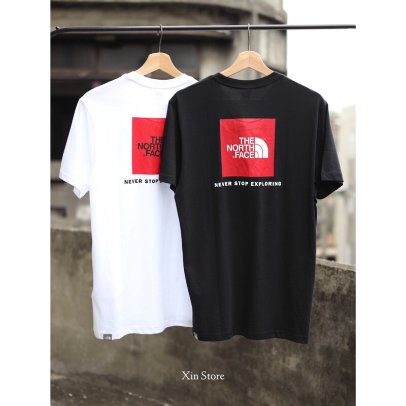 The North Face TNF Red Box Logo Tee 北 