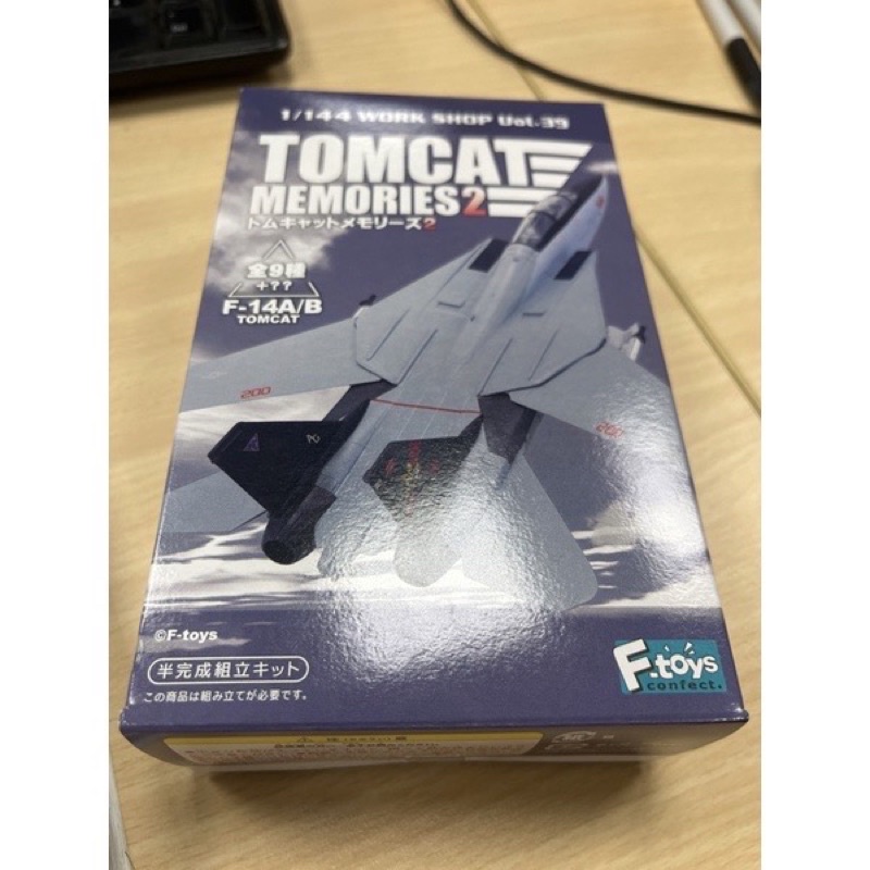 F-toys 盒玩 F-14 Tomcat 雄貓戰鬥機6號賞金獵人中隊比例1/144